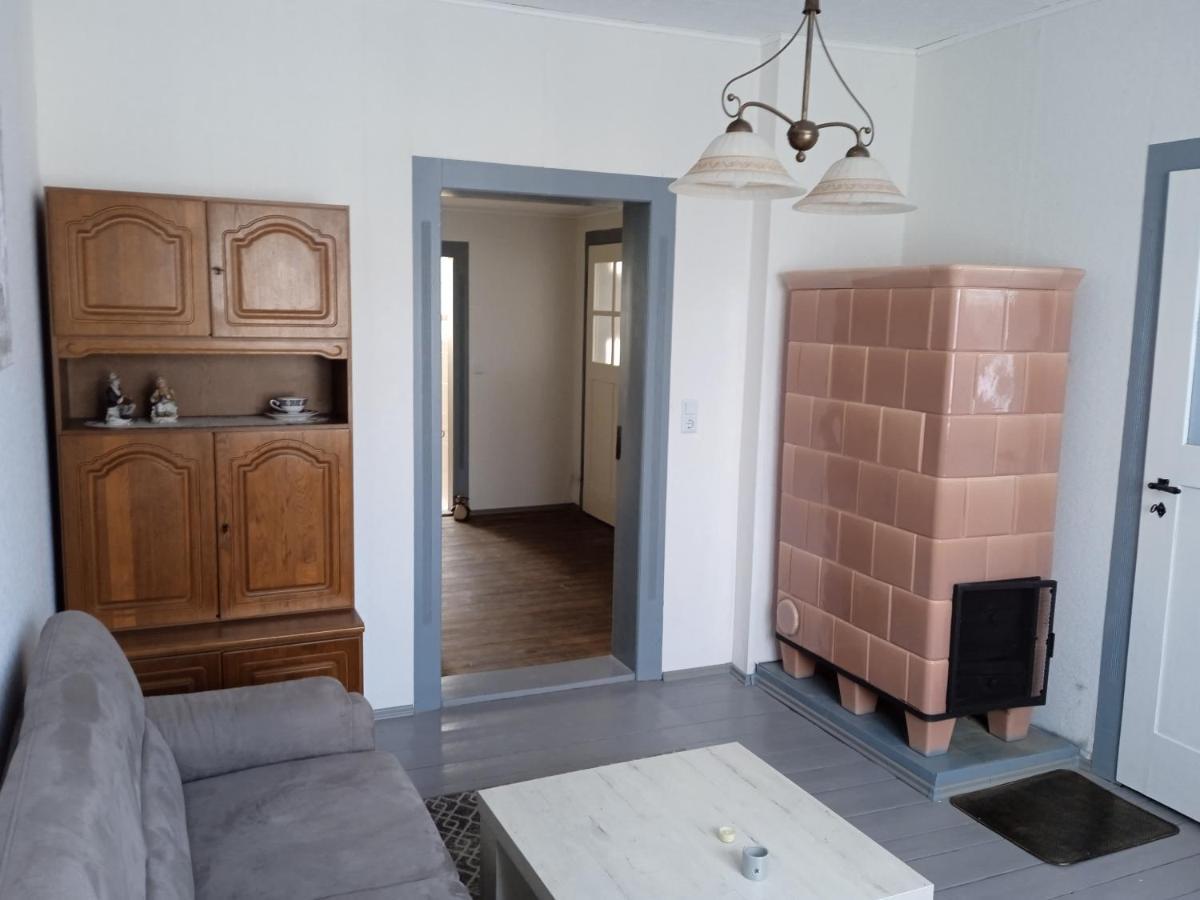 Ok Ferien - Altes Bahnhaus Apartment Muldenhammer Luaran gambar